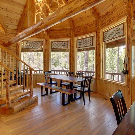 Villa Lakeside Cabin On 2 Acres With Fire Pit And Hot Tub! Pinetop-Lakeside Exterior foto