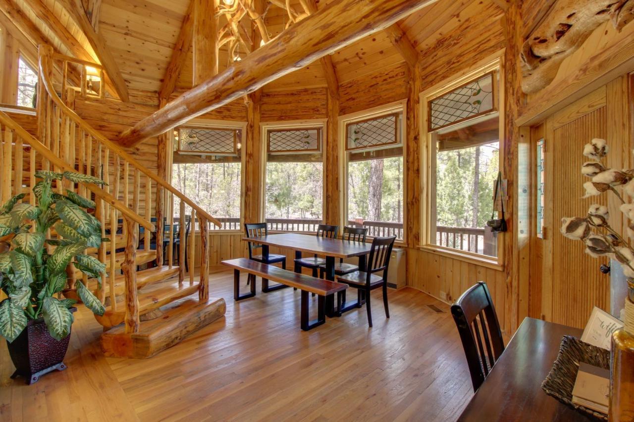 Villa Lakeside Cabin On 2 Acres With Fire Pit And Hot Tub! Pinetop-Lakeside Exterior foto