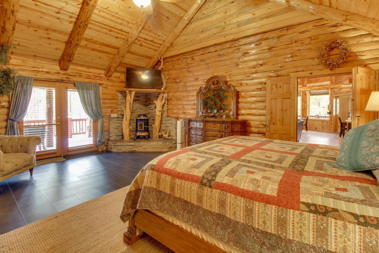 Villa Lakeside Cabin On 2 Acres With Fire Pit And Hot Tub! Pinetop-Lakeside Exterior foto